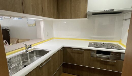 ユーザビリティをそのままでデザインだけ変更したキッチン